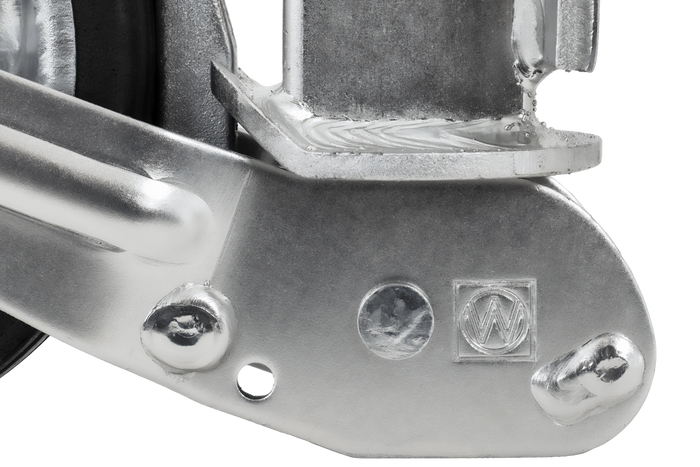 Koło podporowe AL-KO 1863497 automatyczne z uchwytem 400kg 60mm 775-1010mm