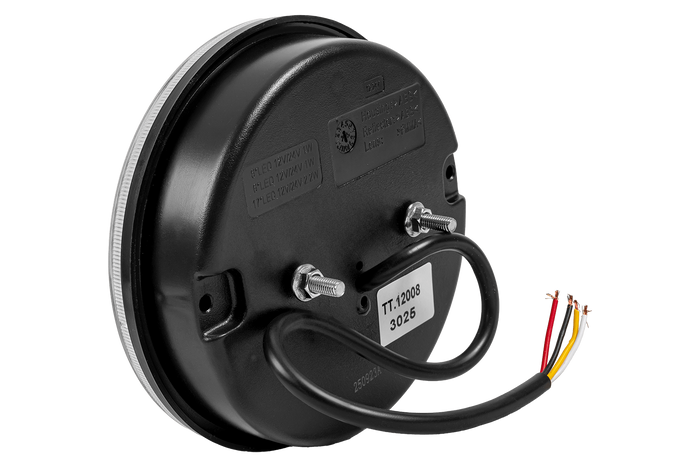 Lampa tylna TT TECHNOLOGY TT.12008 Glo-Trac LED Hamburger 3 funkcje uniwersalna