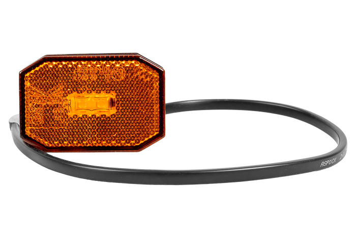 Lampa obrysowa ASPÖCK FLEXIPOINT LED uniwersalna pomarańczowa