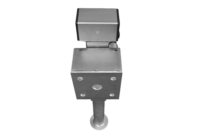 Podpora wysuwana korbowa UNITRAILER D-110.000.049 do przyczepy lawety 1300kg 410-645mm
