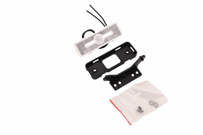Lampa obrysowa WAŚ W254 2035 LED biała uniwersalna z uchwytem