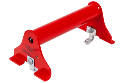Blokator koła do lawety PRAMAR Radstopper VDI 2700 czerwony, uniwersalny
