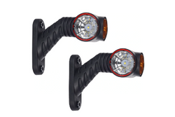 Lampy obrysowe HORPOL LD 2180+LD 2181 LED 3 funkcje lewa+prawa