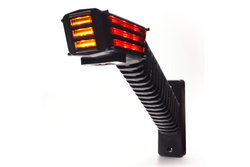 Lampa obrysowa WAŚ 2552L W297.5.1 SPOT LED lewa na długim wysięgniku
