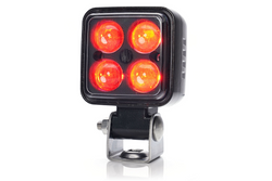 Lampa bezpieczeństwa WAŚ 2244 W267 LED lampa ostrzegawcza czerwona