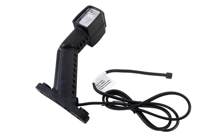 Lampa obrysowa ASPÖCK SUPERPOINT IV LED prawa na gumowym wysięgniku