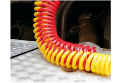 Osłona przewodów spiralnych LAMPA Truck-Tights 97171 elastyczny rękaw żółty 220cm śr. 11cm