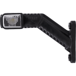 Lampa obrysowa ASPÖCK SUPERPOINT IV LED lewa na gumowym wysięgniku