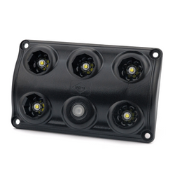 Lampa samochodowa oświetlenia wnętrza HORPOL LWD2153/CZ LED 900lm czarna z przełącznikiem