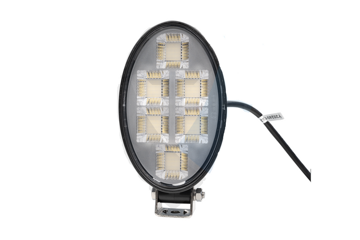 Lampa robocza LED reflektor TT TECHNOLOGY BLACK TT.13415 150xLED 8200lm owalna