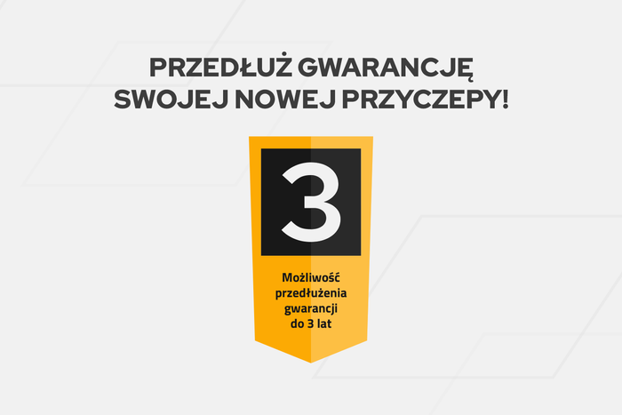 Przyczepka jednoosiowa 150x106 UNITRAILER GARDEN 150 KIPP z burtami BIS, stelażem H-800 i pokrowcem szarym
