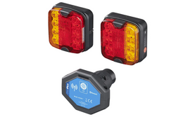 Lampy tylne ProPlus LED 7-PIN 4 funkcje lewa+prawa, na magnes, bluetooth