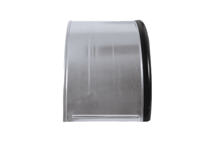 Błotnik bliźniak do przyczepy 16-17,5" DOMAR DK7135 nadkole 1000/450mm metalowy z gumową krawędzią