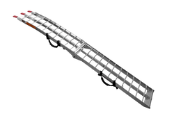 Najazd składany UNITRAILER ALR002 rampa najazdowa aluminiowa do przyczepy lawety 221cm 340kg z pasem