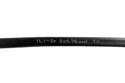 Przewód elektryczny płaski TEXSIM YLY-Sp 2x0,75 dwużyłowy - 1m