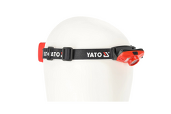 Latarka czołowa YATO YT-08596 LED tylne światło ostrzegawcze 500lm 